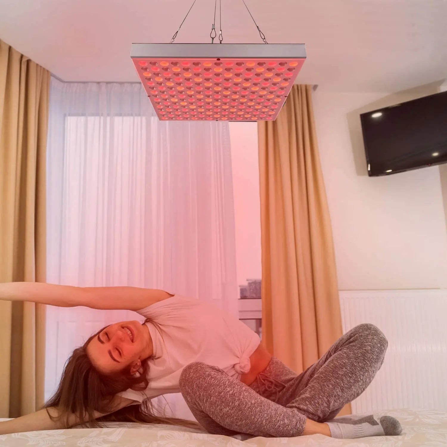 High-power  Red Light Therapy Panel for skin health and overall wellness