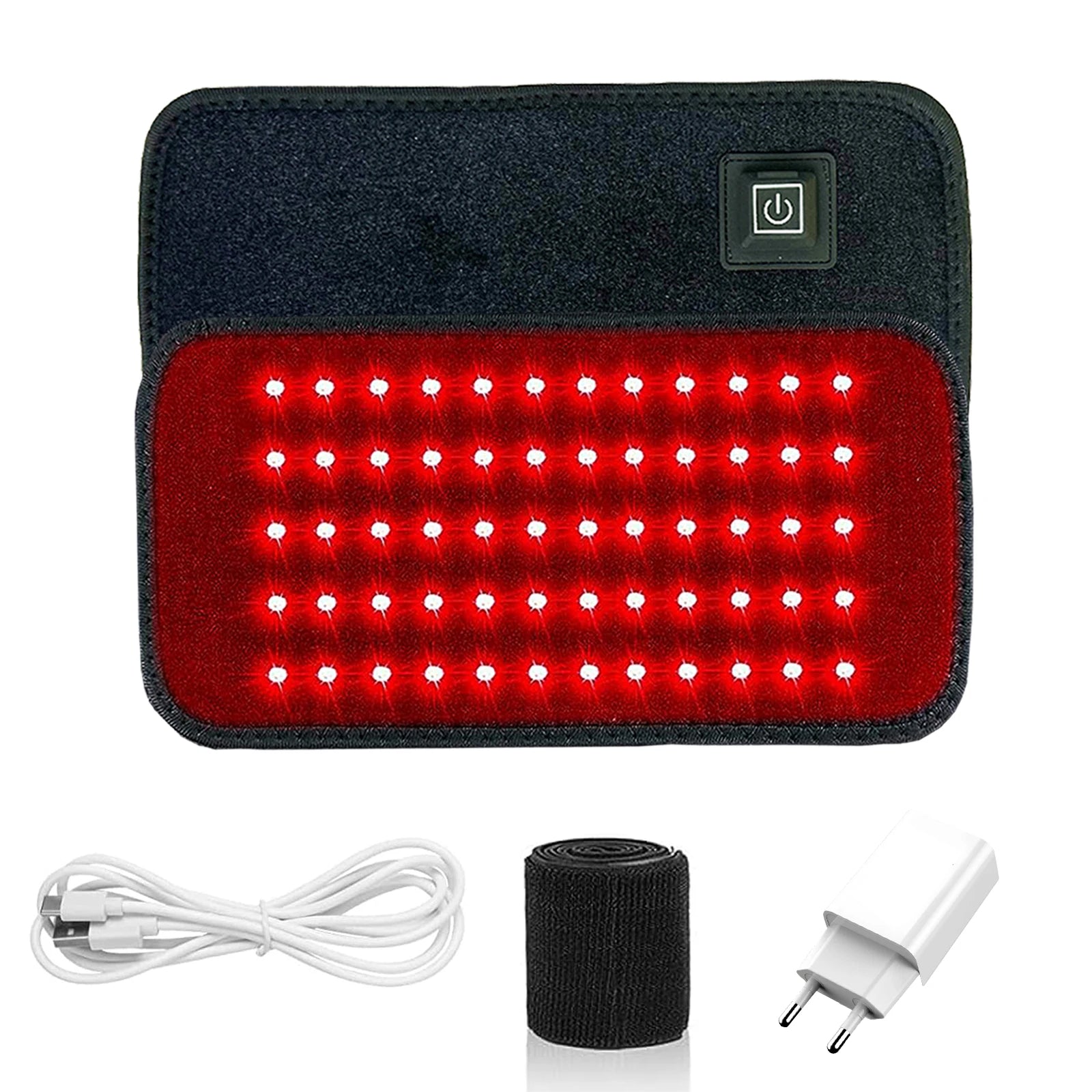 Small Belt - 60 LEDs Red ＆ Infrared Light Belt 850nm 660nm