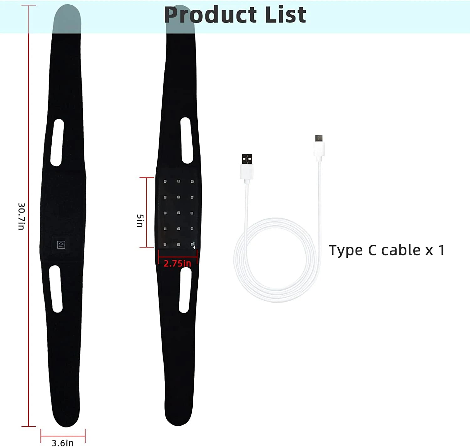 Chin and Neck - Red & Infrared Neck Belt